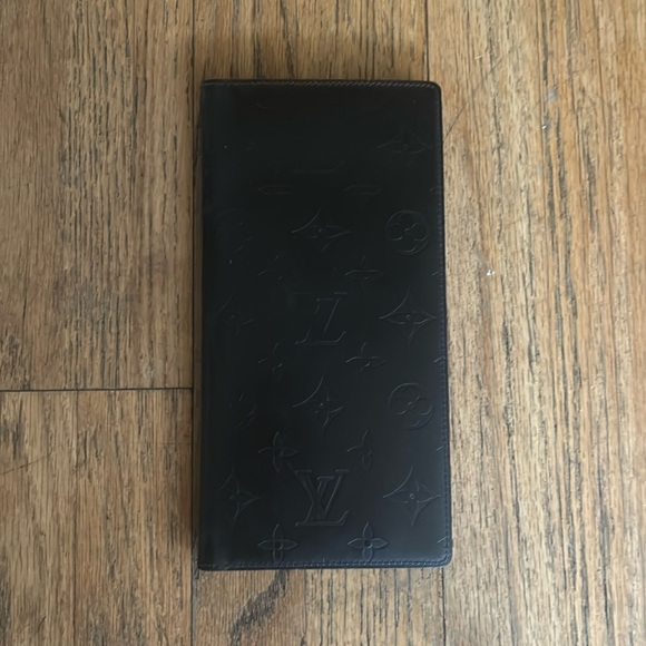 CHOCOLATE BROWN LOUIS VUITTON EMPRIEMENTE CHECKBOOK/CREDIT CARD FOLIO - Picture 2 of 4